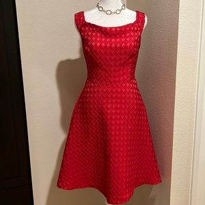 Anthropologie Moulinette Soeurs red dress sz 6